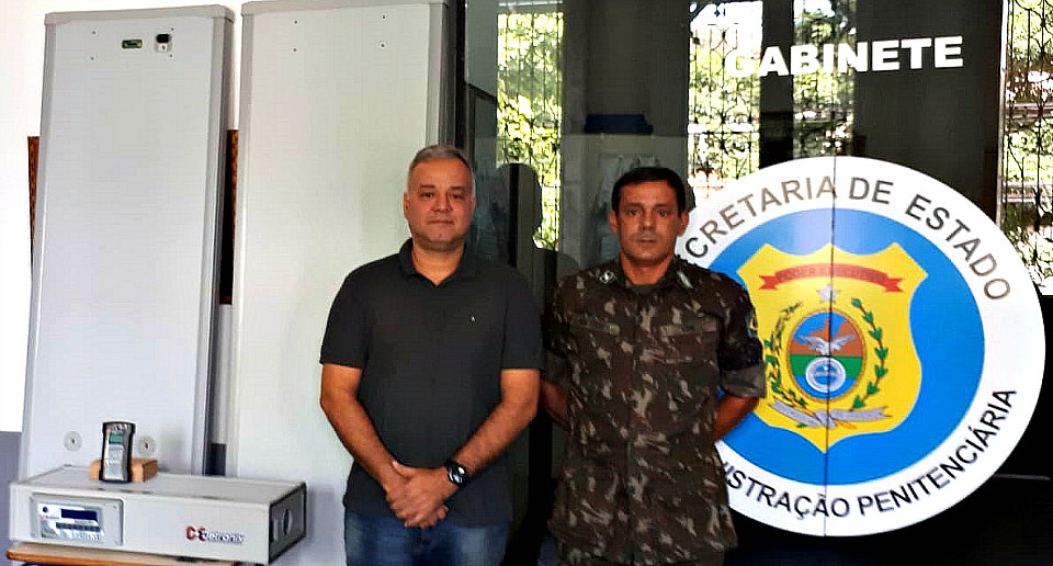 SEAP recebe 70 portais detectores de metais